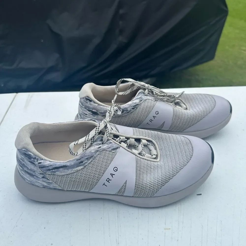 Traq by Alegria Gray Sneakers